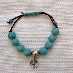 SILPADA STERLING SILVER & TURQUOISE GEMSTONES BRACELET